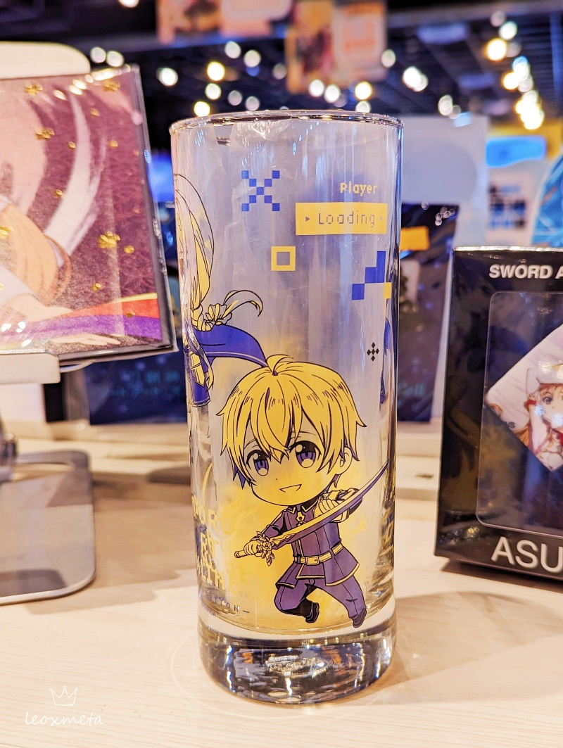 「刀劍神域」Q 版角色長型玻璃水杯